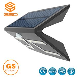 5W SMD LED Solar Wall Lamp